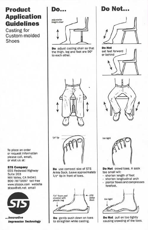 Construction of a Foot Mold - STS Company